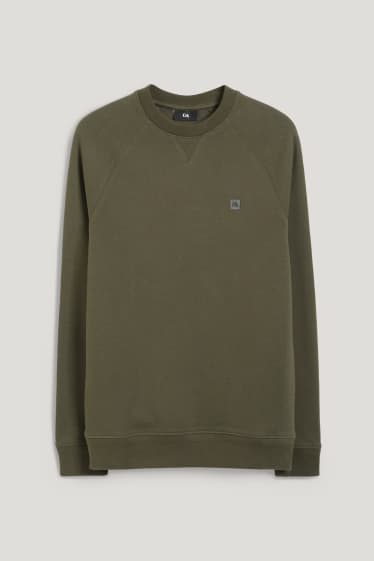 Herren - Sweatshirt - dunkelgrün