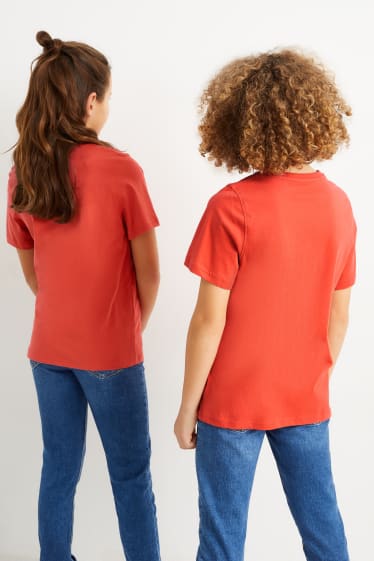 Bambini: - T-shirt - genderless - arancio scuro