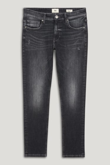 Clockhouse niños - Skinny jeans - LYCRA® - vaqueros - gris oscuro