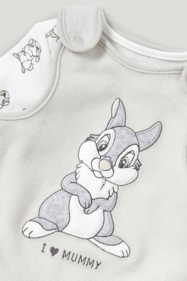 Baby Girls - Bambi - Strampler-Set - 2 teilig - hellgrau