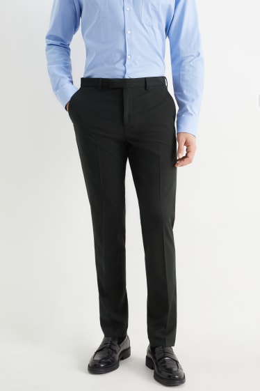 Herren - Baukasten-Hose - Regular Fit - Flex - dunkelgrau