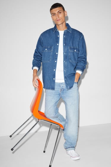 Clockhouse Boys - Jeans-Hemdjacke - jeans-blau