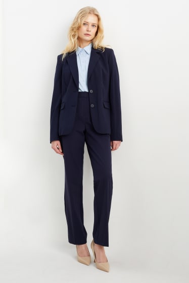 Damen - Business-Bluse - hellblau