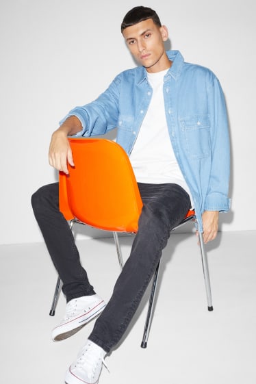 Clockhouse Boys - Denim shirt jacket - denim-light blue
