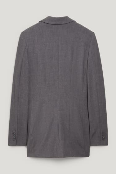 Mujer - Americana - regular fit - gris oscuro
