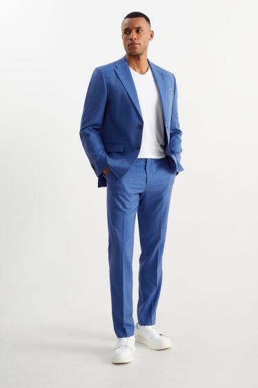 Herren - Baukasten-Sakko - Regular Fit - Flex - Stretch - dunkelblau