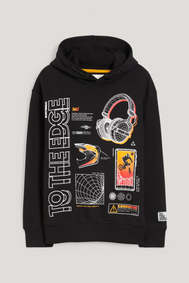 Kids Boys - Hoodie - schwarz