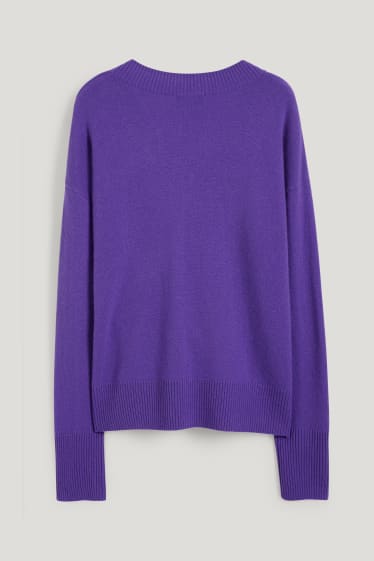 Mujer - Jersey de cachemir - lila