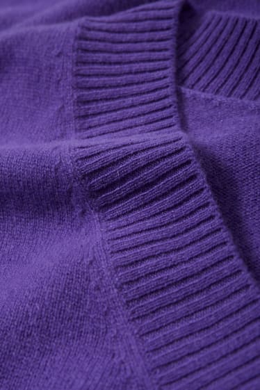 Mujer - Jersey de cachemir - lila