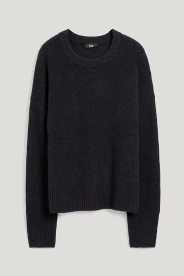 Damen - Pullover - dunkelblau