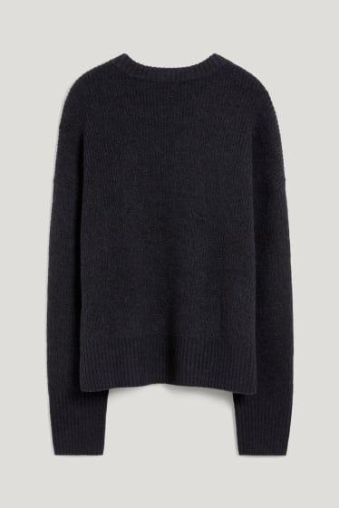 Damen - Pullover - dunkelblau