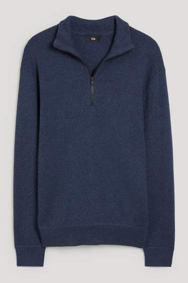 Herren - Pullover - dunkelblau