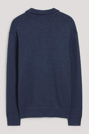 Herren - Pullover - dunkelblau