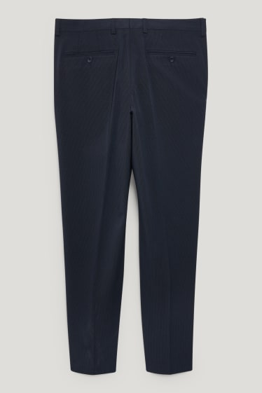 Heren - Broek uit het combi-systeem - regular fit - Flex - stretch - Mix & Match - donkerblauw