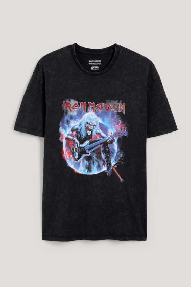 Clockhouse niños - Camiseta - Iron Maiden - gris oscuro