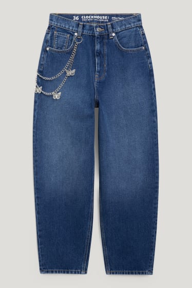 Clockhouse Girls - CLOCKHOUSE - balloon jeans - high waist - jeanslichtblauw