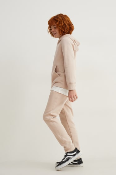 Kids Boys - Hoodie - genderneutral - taupe