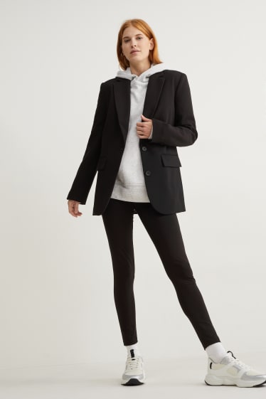 Women - Oversized blazer - black