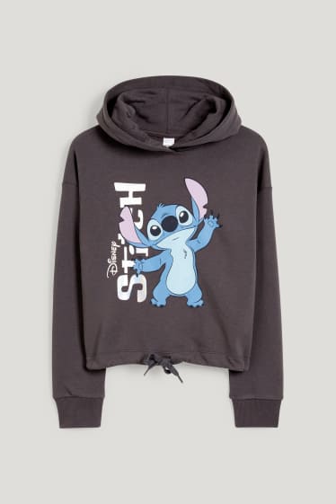Kids Girls - Lilo & Stitch - Hoodie - dunkelgrau