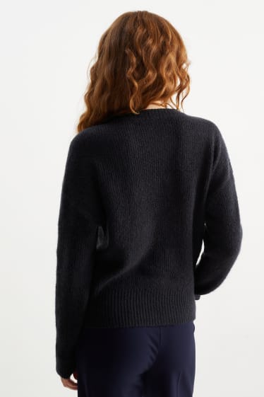 Damen - Pullover - dunkelblau
