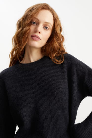 Damen - Pullover - dunkelblau