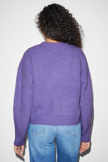 Clockhouse Girls - CLOCKHOUSE - Strickjacke - violett