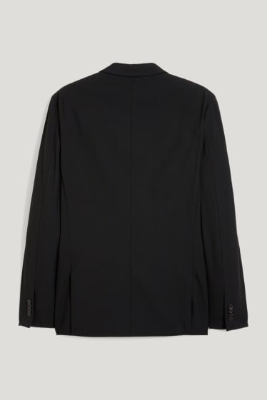 Heren - Colbert uit het combi-systeem - slim fit - Flex - stretch - Mix & Match - zwart