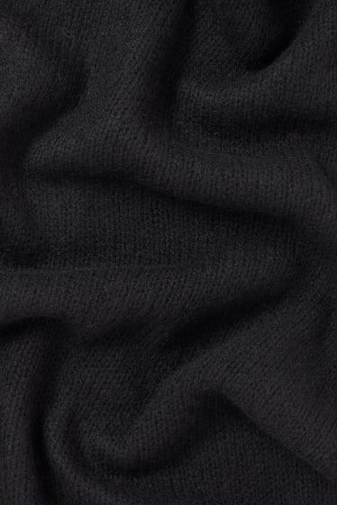 Mujer - Bufanda de cachemir - negro