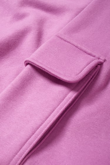 Filles - Pantalon de jogging cargo - violet clair
