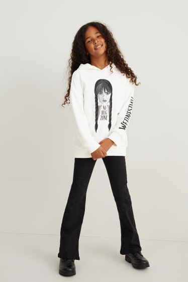Kids Girls - Wednesday - Hoodie - schneeweiß