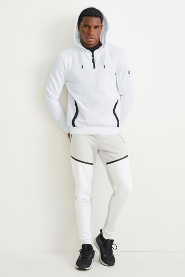 Herren - Hoodie - weiß