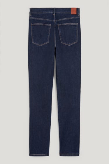 Femmes - Slim jean - high waist - LYCRA® - jean bleu foncé