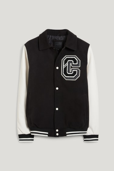 Clockhouse niños - Chaqueta universitaria - negro