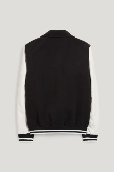 Clockhouse niños - Chaqueta universitaria - negro