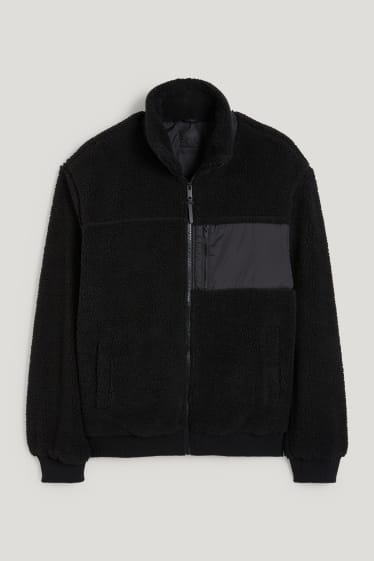 Clockhouse niños - Chaqueta de borreguillo - negro