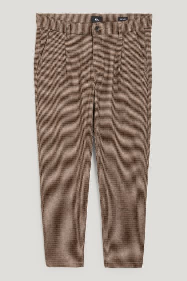 Men - Chinos - tapered fit - brown