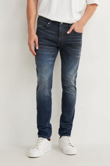Hombre - Skinny jeans - Flex jog denim - LYCRA® - vaqueros - azul oscuro