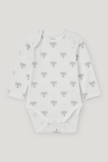 Baby Boys - Strampler-Set - 2 teilig - cremeweiß
