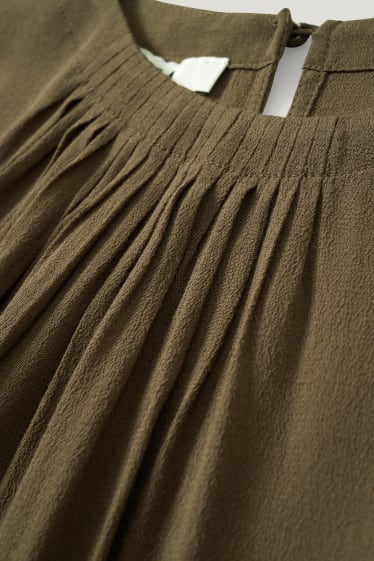 Mujer - Blusa - verde oscuro