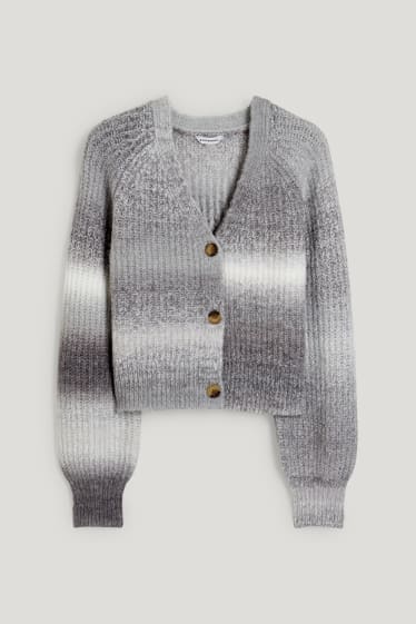 Clockhouse Girls - CLOCKHOUSE - Strickjacke - grau-melange