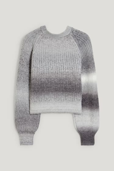 Clockhouse Girls - CLOCKHOUSE - Strickjacke - grau-melange