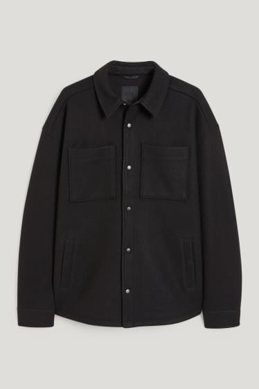 Clockhouse Boys - Shirt jacket - black