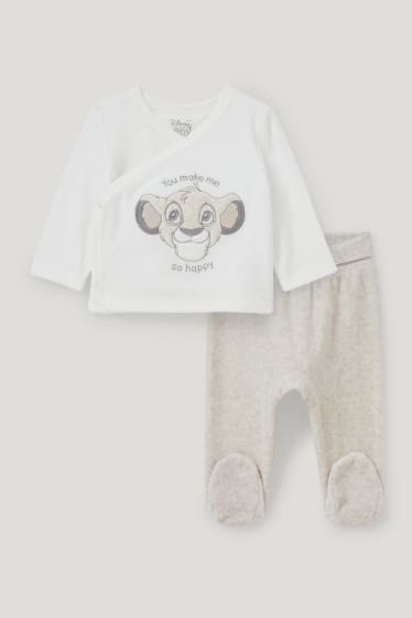 Baby Girls - Der König der Löwen - Erstlingsoutfit - 2 teilig - beige