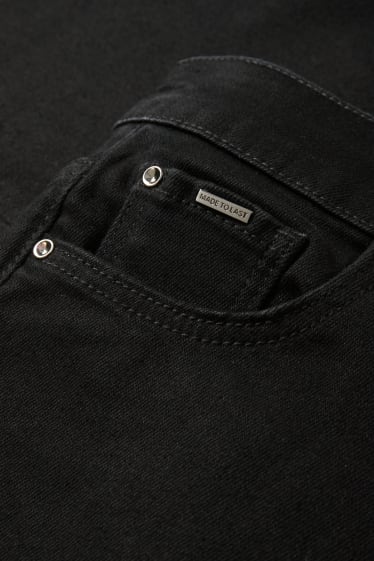 Dames - Bootcut jeans - mid waist - LYCRA® - zwart