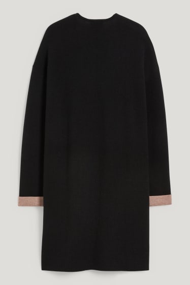 Damen - Strickjacke - schwarz