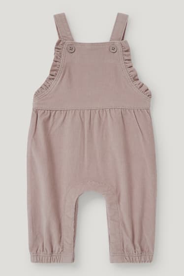 Baby Girls - Erstlingsoutfit - 2 teilig - beige