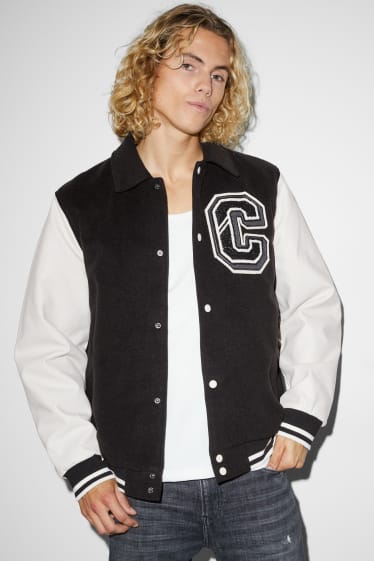 Clockhouse niños - Chaqueta universitaria - negro