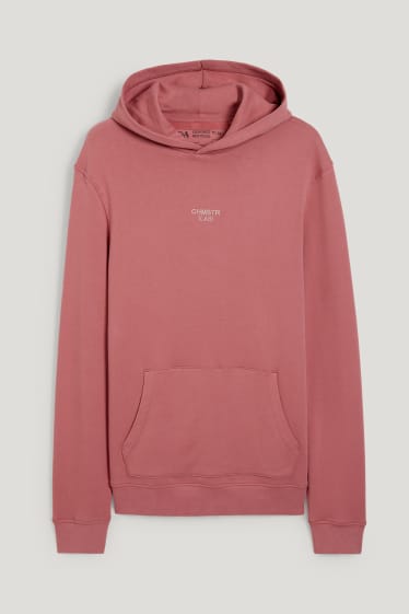 Herren - Hoodie - dunkelrot