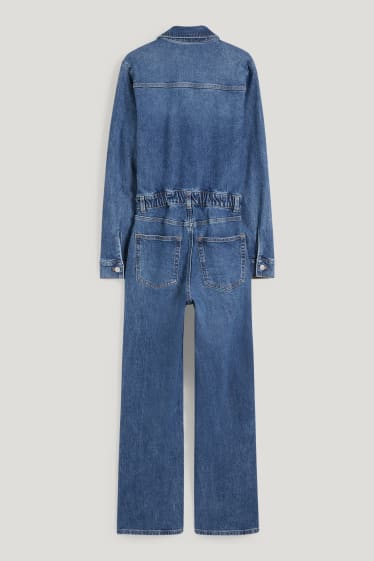Clockhouse femme - CLOCKHOUSE - combinaison en jean - jean bleu