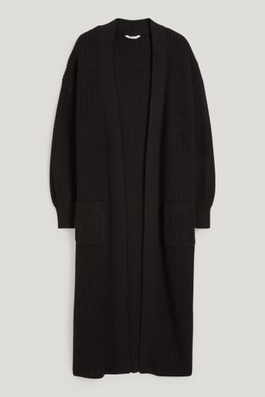 Clockhouse Girls - CLOCKHOUSE - Lange Strickjacke - schwarz